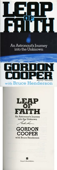 Gordon Cooper autograph