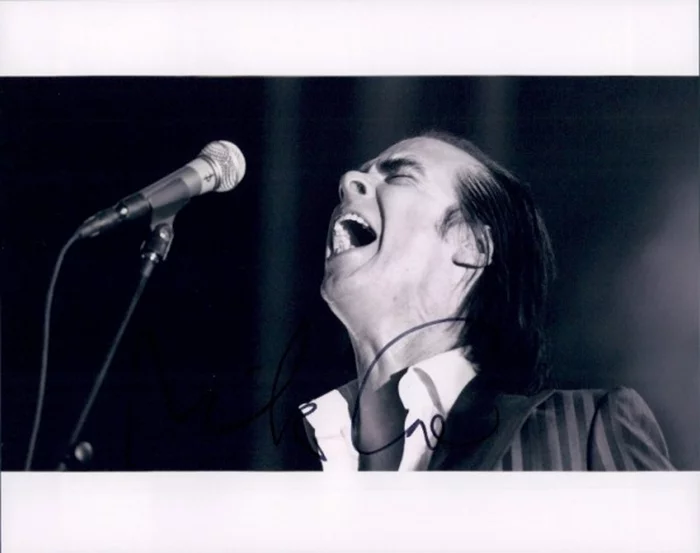 Nick Cave autograph