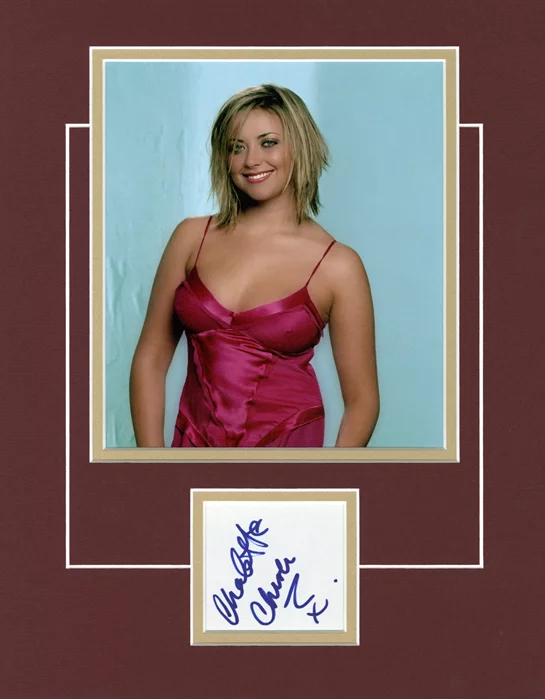 Charlotte Church autograph