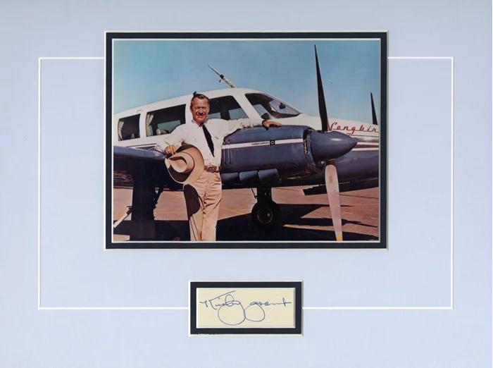 Kirby Grant as Sky King autograph