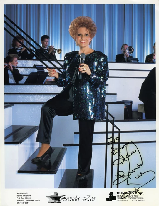 Brenda Lee autograph