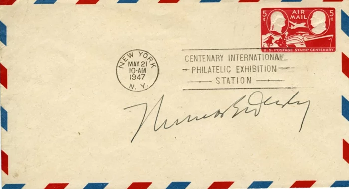 Thomas E. Dewey autograph