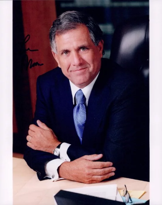Leslie Moonves autograph
