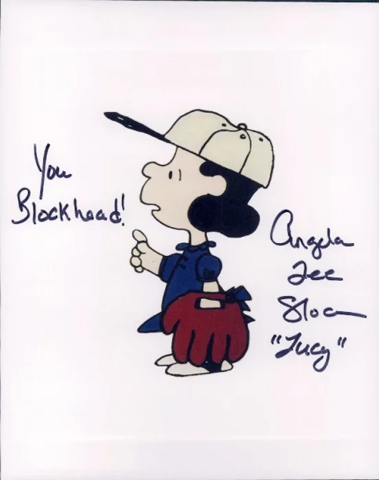 Angela Lee Sloan autograph