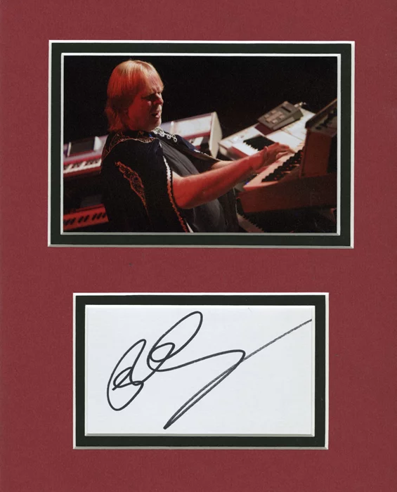 Rick Wakeman autograph