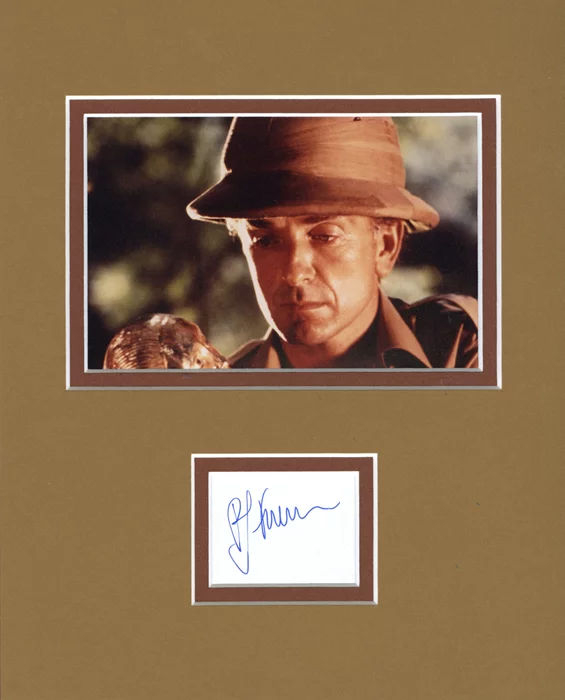 Paul Freeman autograph