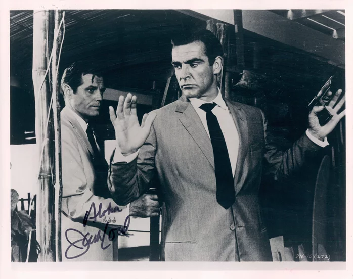 Jack Lord autograph