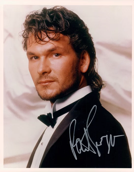 Patrick Swayze autograph
