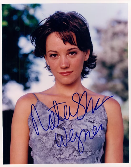 Natasha Gregson Wagner autograph