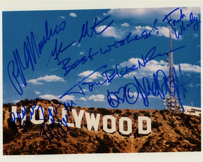 Hollywood Sign autograph