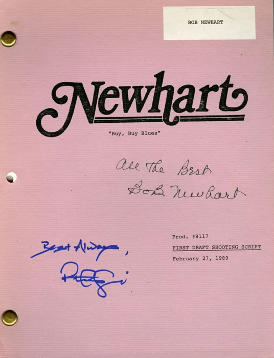 Newhart autograph