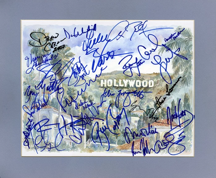 Hollywood Sign autograph