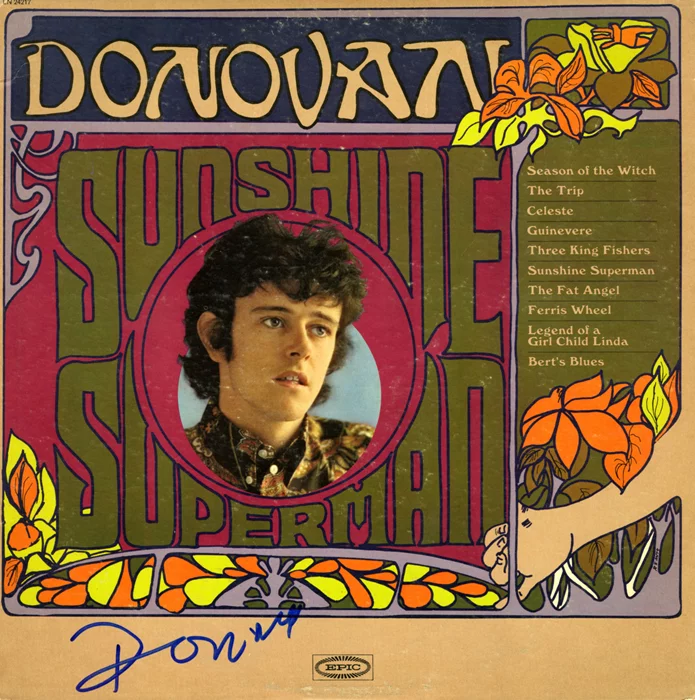 Donovan autograph