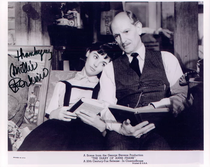Millie Perkins autograph