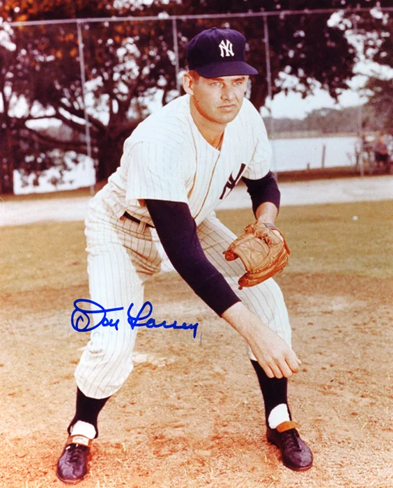 Don Larsen autograph