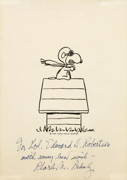 Charles Schulz autograph
