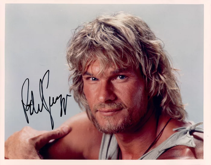 Patrick Swayze autograph