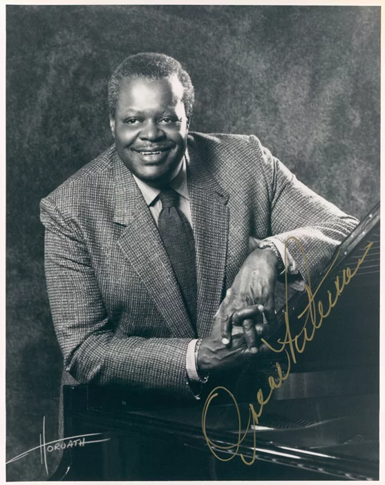 Oscar Petersen autograph