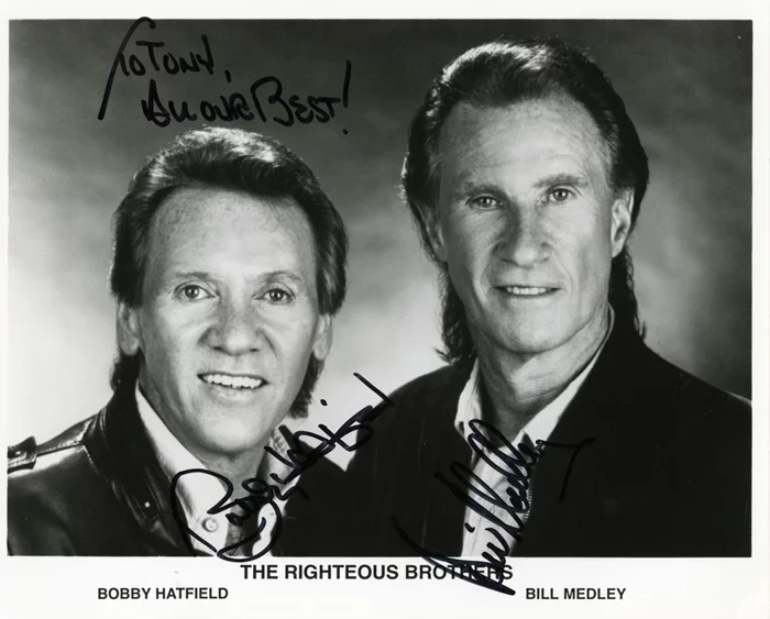 The Righteous Brothers autograph
