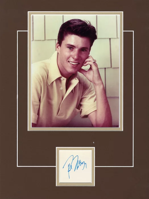 Rick Nelson autograph