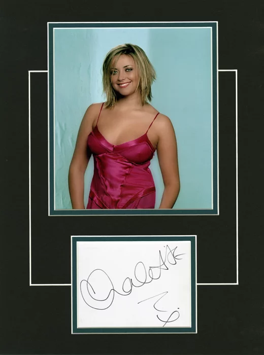 Charlotte Church autograph