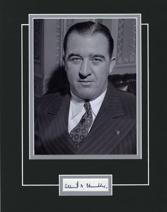 A.B. Chandler autograph