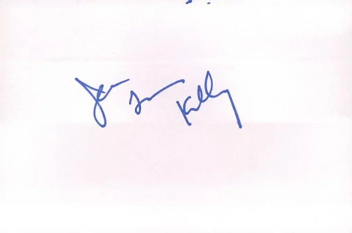 Jean Louisa Kelly autograph