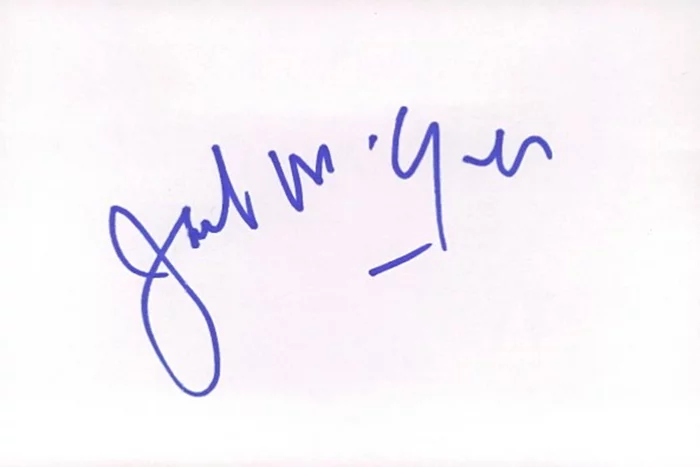 Jack McGee autograph