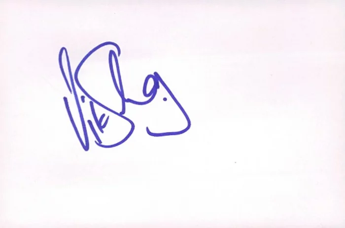 Vik Sahay autograph
