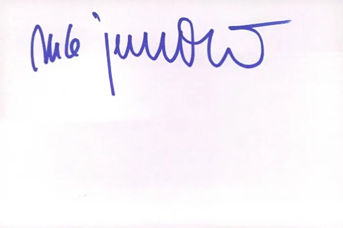 Rade Serbedzija autograph