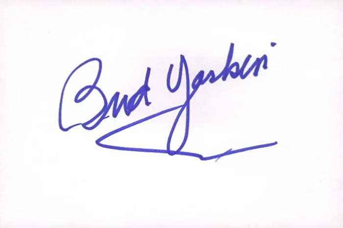 Bud Yorkin autograph
