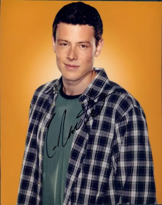 Cory Monteith autograph