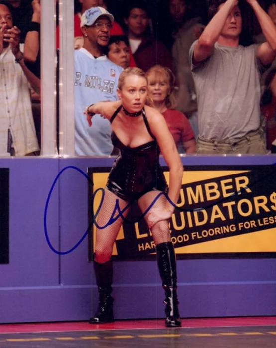 Christine Taylor autograph