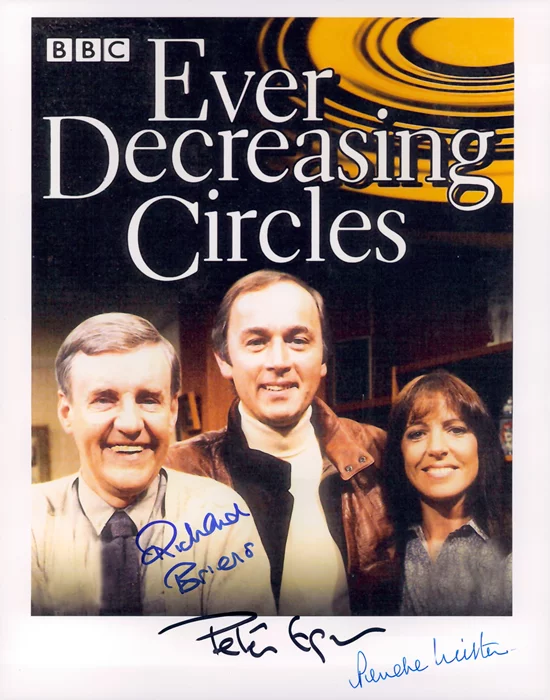 Ever Decreasing Circles autograph
