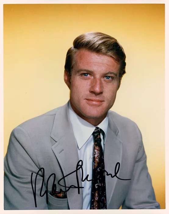 Robert Redford autograph