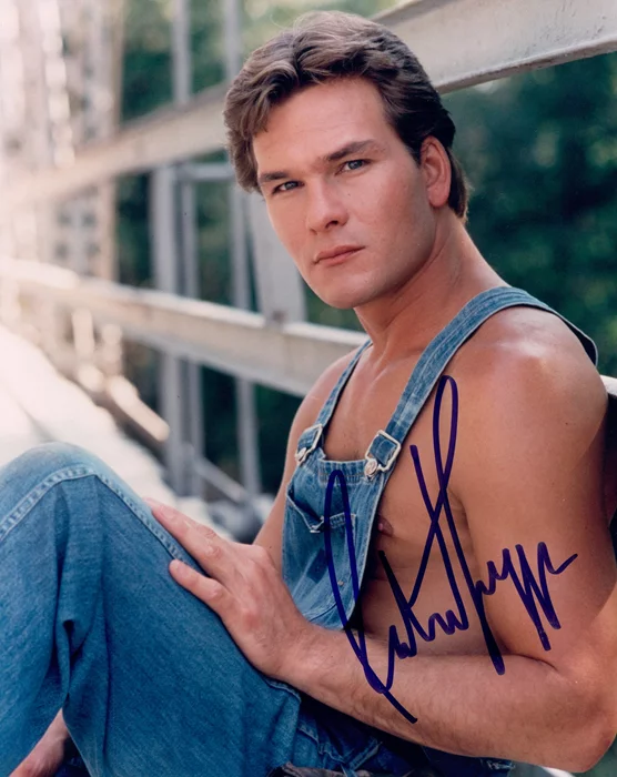 Patrick Swayze autograph