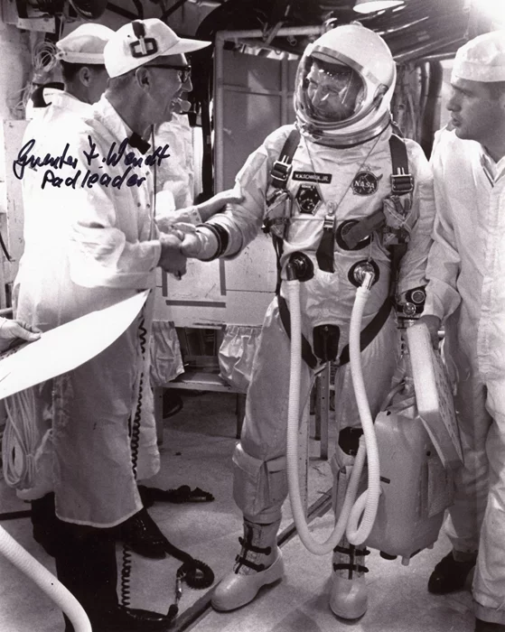 Guenter Wendt autograph