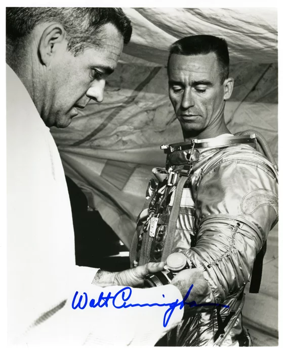 Walt Cunningham autograph