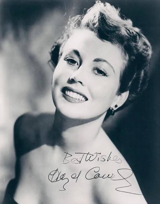 Hazel Court autograph