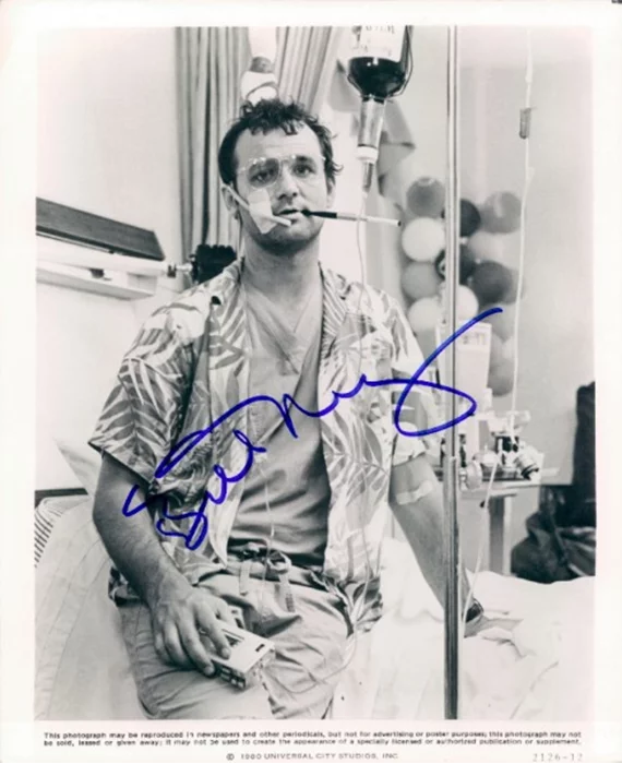 Bill Murray autograph