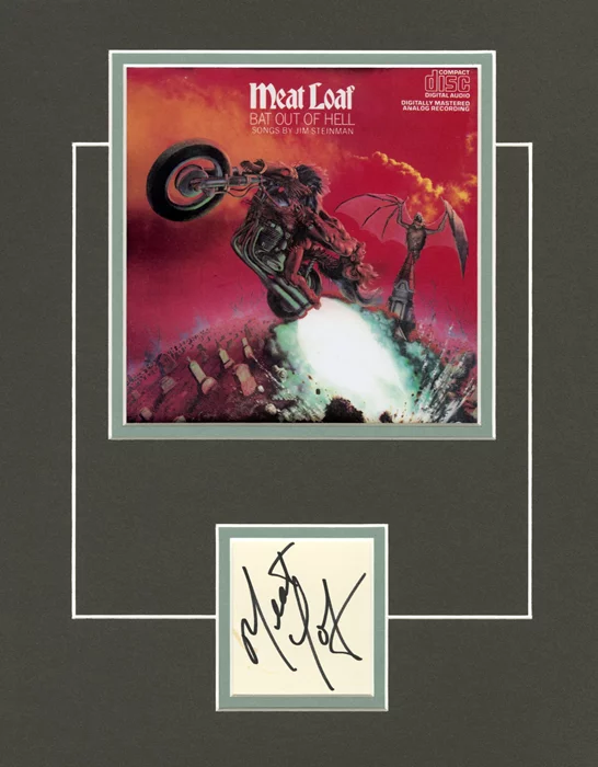 Meat Loaf autograph