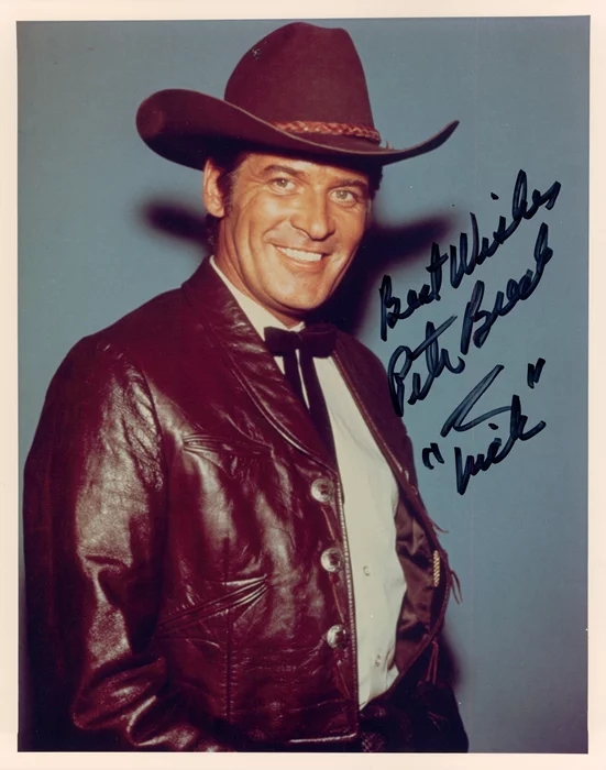 Peter Breck autograph