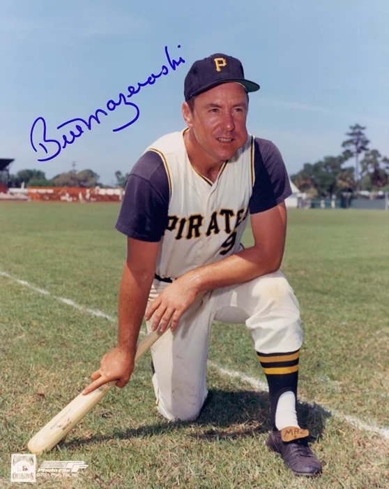 Bill Mazeroski autograph