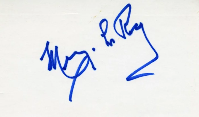 Mervyn LeRoy autograph