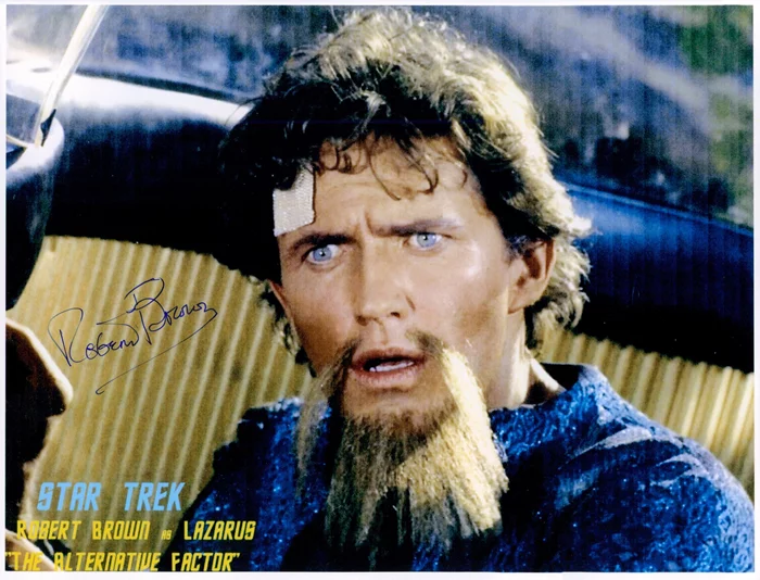 Robert Brown autograph