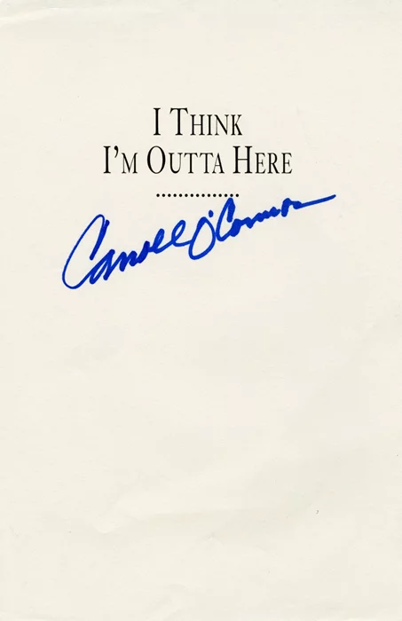 Carroll O'Connor autograph
