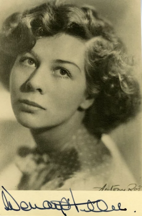 Wendy Hiller autograph