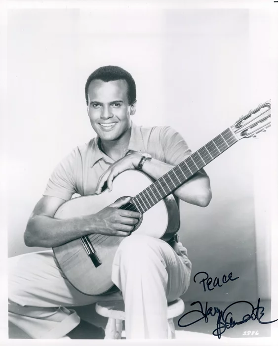Harry Belafonte autograph