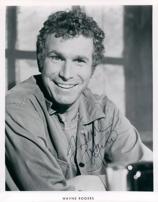 Wayne Rogers autograph