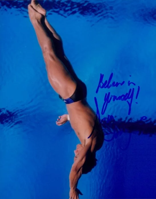 Greg Louganis autograph